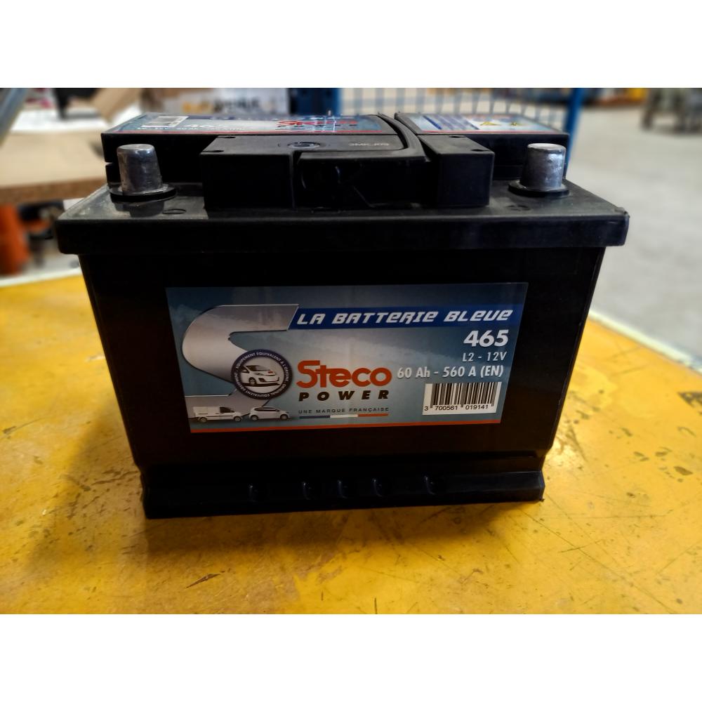 Batterie 12V 60Ah 560A 242x175x190 stecopower - 465OCCA1020 - OCCASION