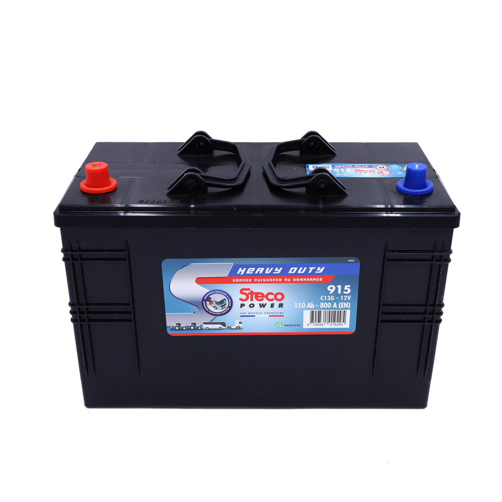 Batterie 12V 120Ah 900A 345x173x233 mm heavy duty stecopower - 915