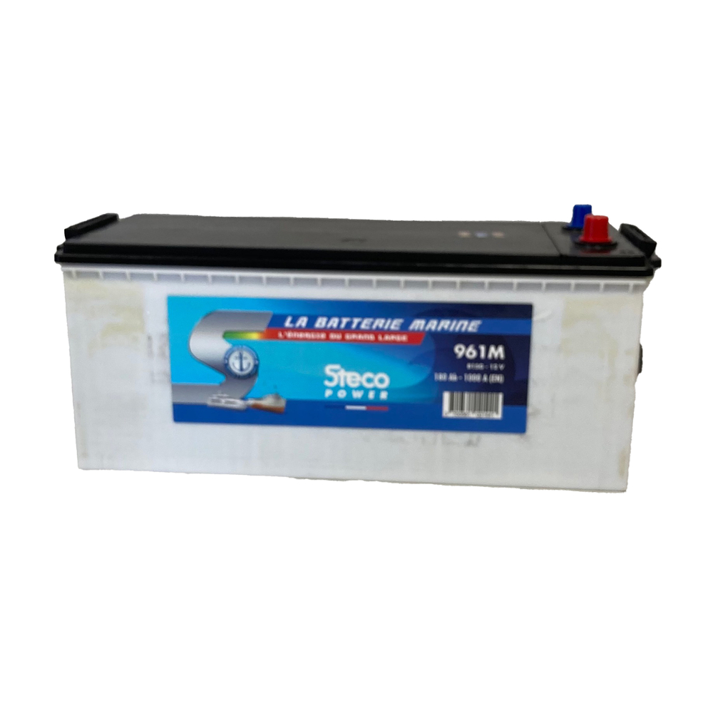 Batterie marine 12V 180Ah 1000A 512x223x220 stecopower - 961m