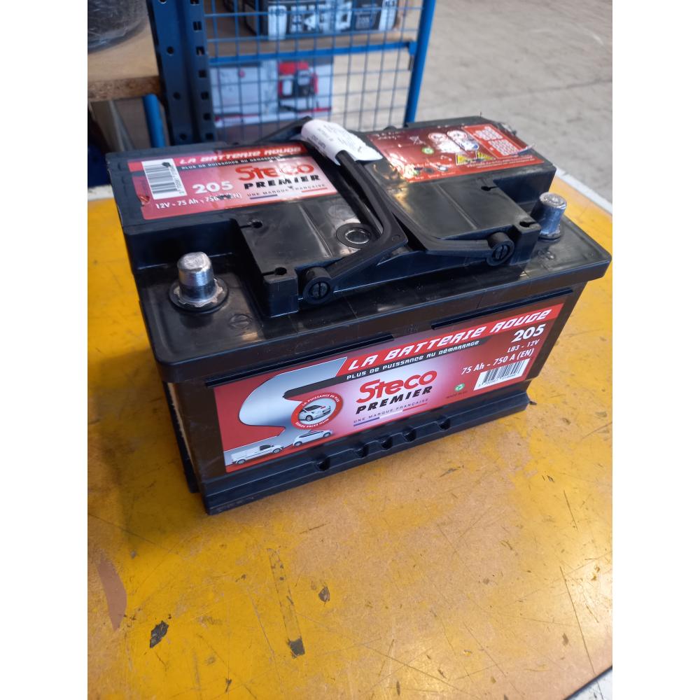 Batterie 12V 75Ah 750A 278x175x175 mm stecopower - OCCASION - 205