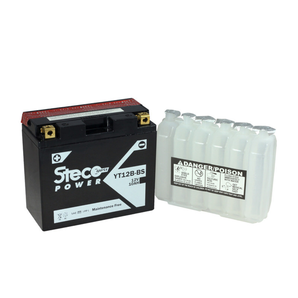 Batterie 12v (10h) 10ah 160a 150x70x130 stecopower - yt12b-bs