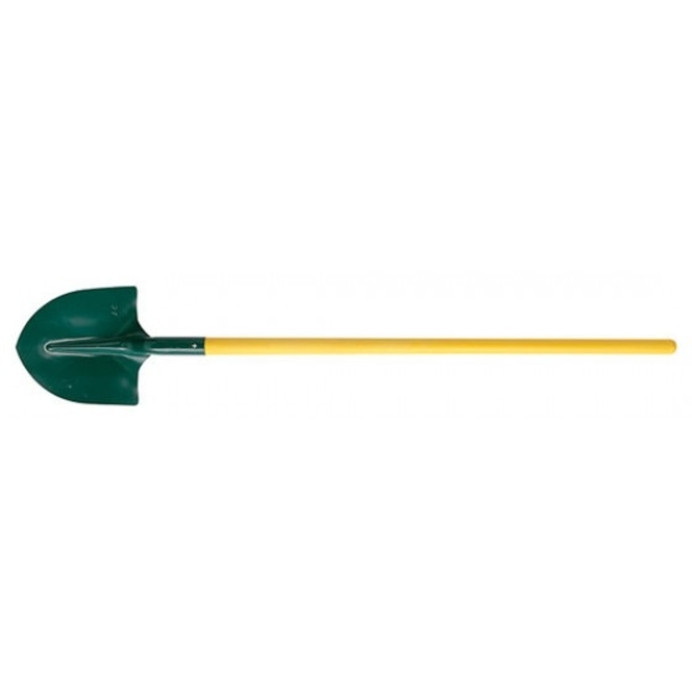 Pelle ronde tôle 27 cm manche compositube LEBORGNE - 005275