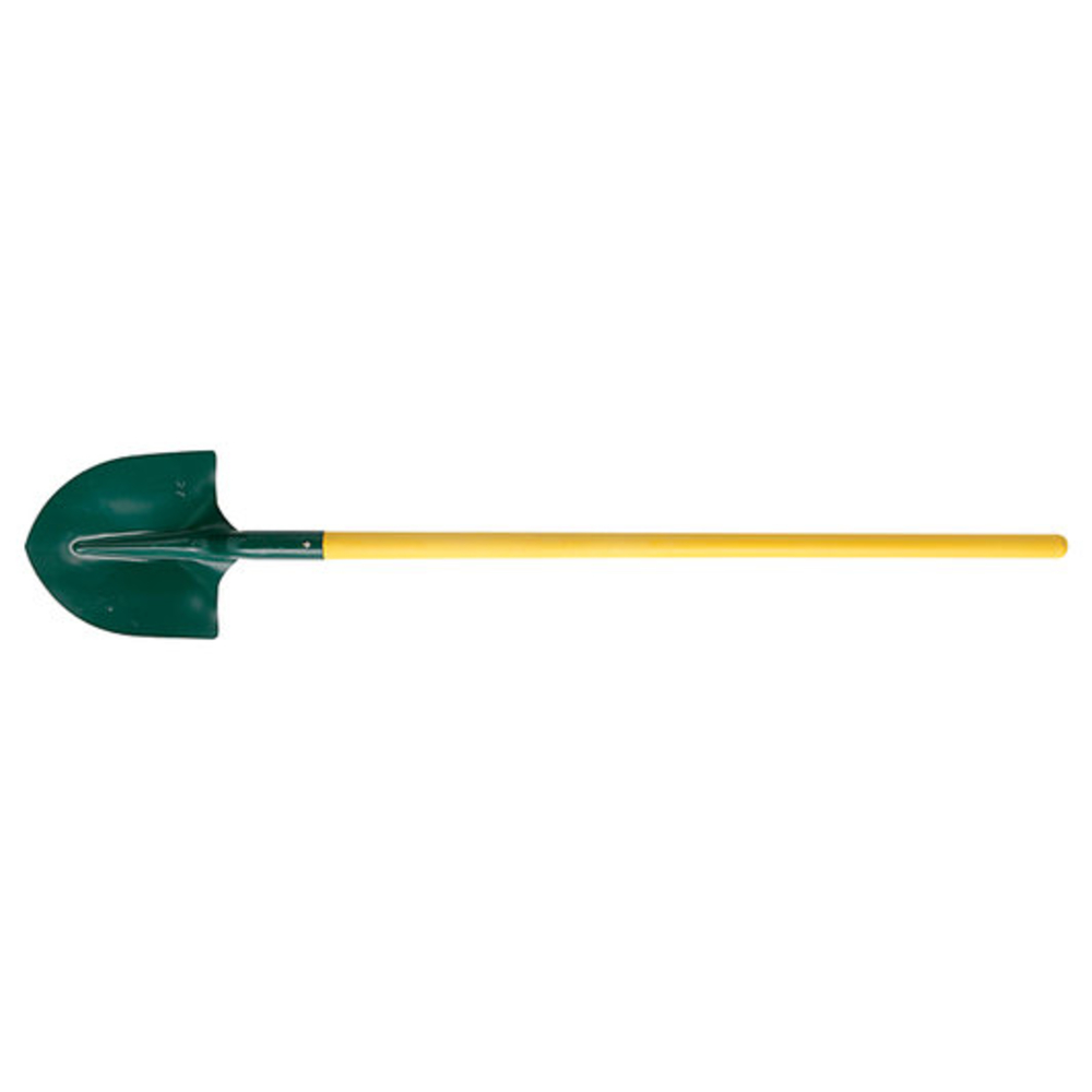 Pelle LEBORGNE ronde 29 cm manche creux chargé en fibres de verre compositube 117 cm - 005299