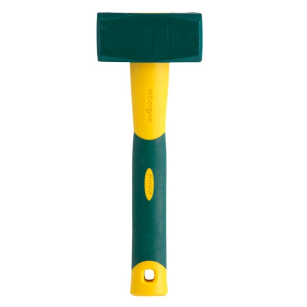 Massette angles abattus 1,5kg manche tri - matière Novagrip 260mm LEBORGNE - 123157