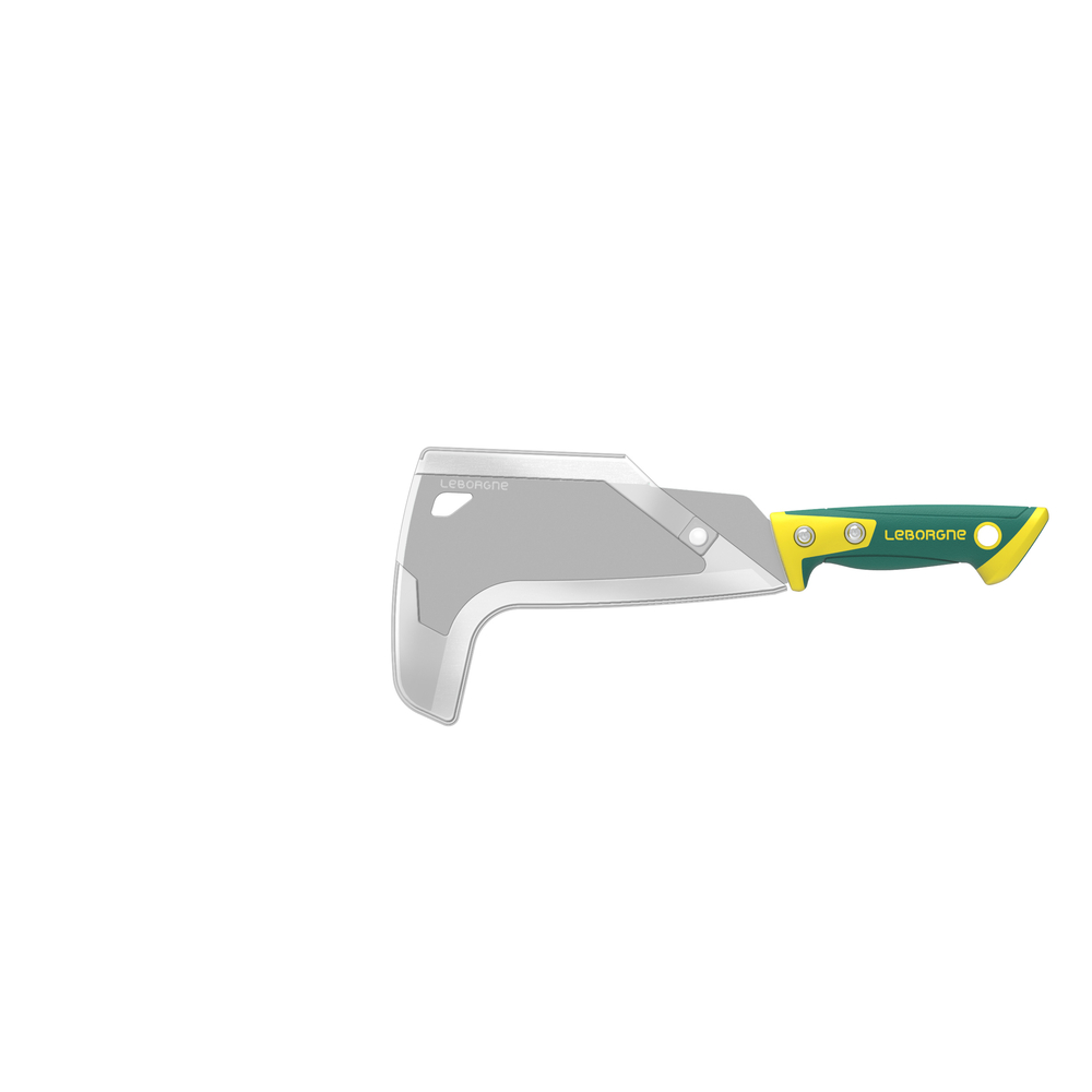 SERPE 2 TAILLANTS 22 CM MCHE BI-MATIERE DUOPRO LEBORGNE - 263225