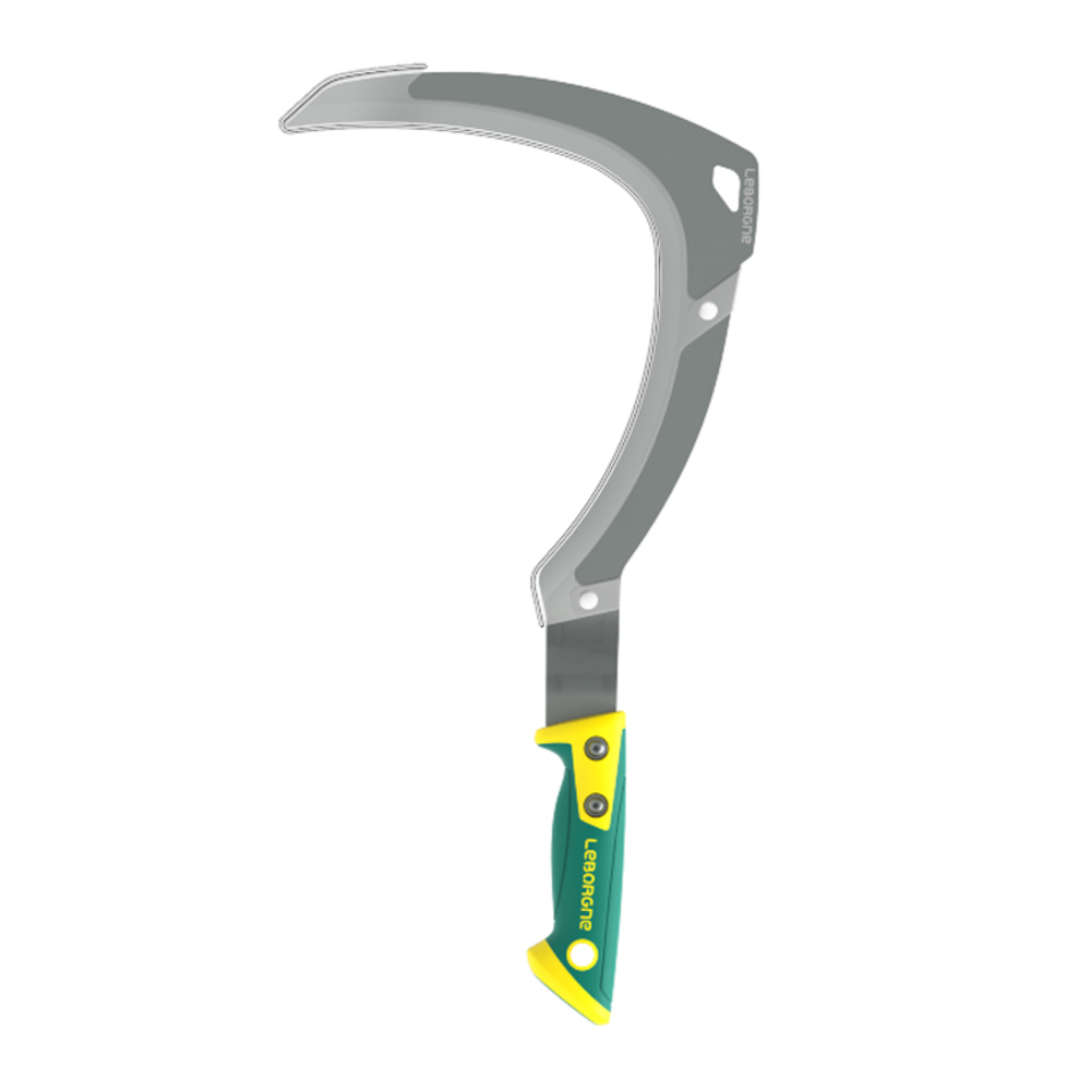 Faucille à broussailles coudée 50 cm manche bi - matière 50cm Duopro - LEBORGNE - 274505