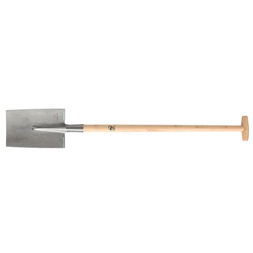 Louchet LEBORGNE senlis poli 28 cm manche bois béquille tournée - 312289