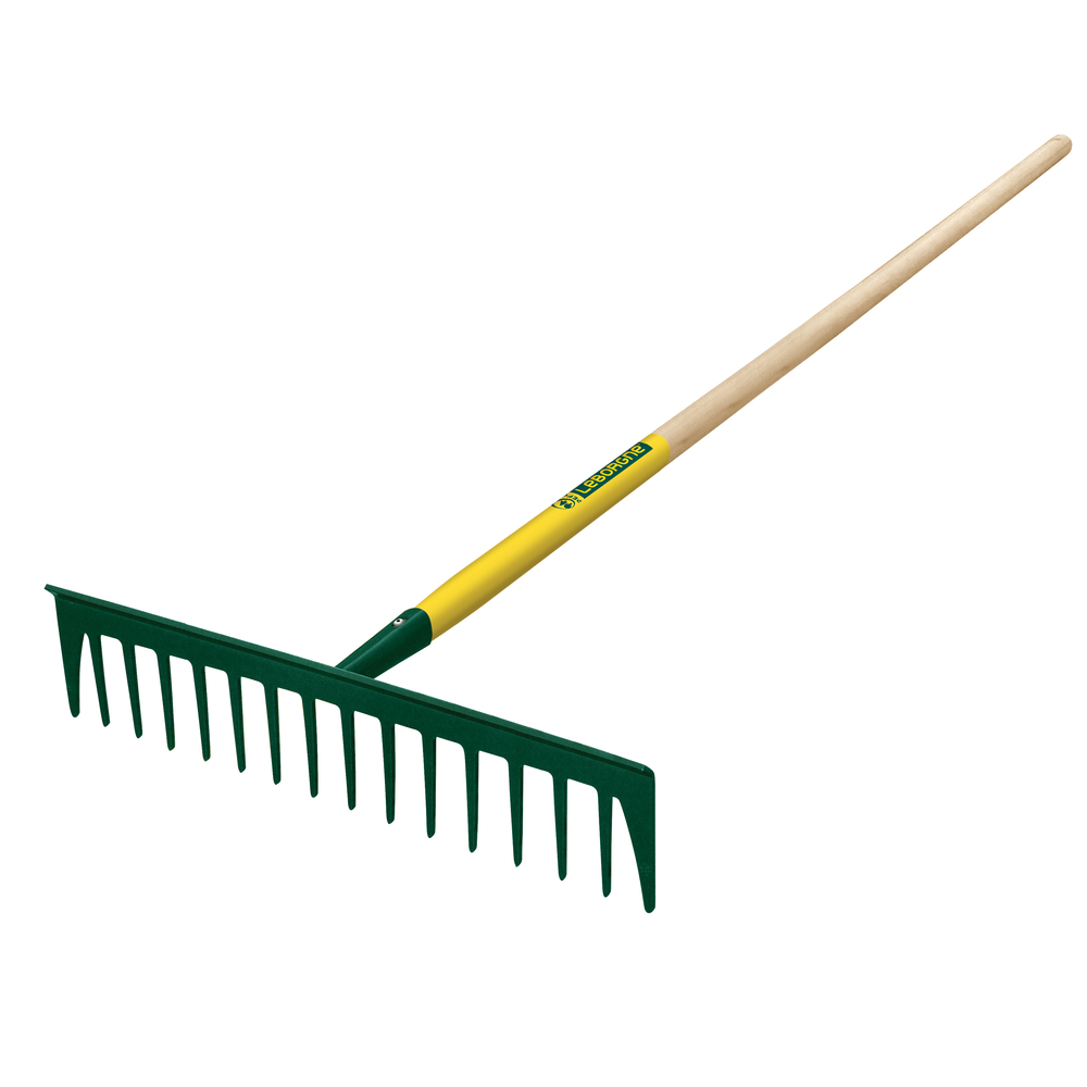 Râteaux Batipro 16 dents droites manche bois LEBORGNE - 376112