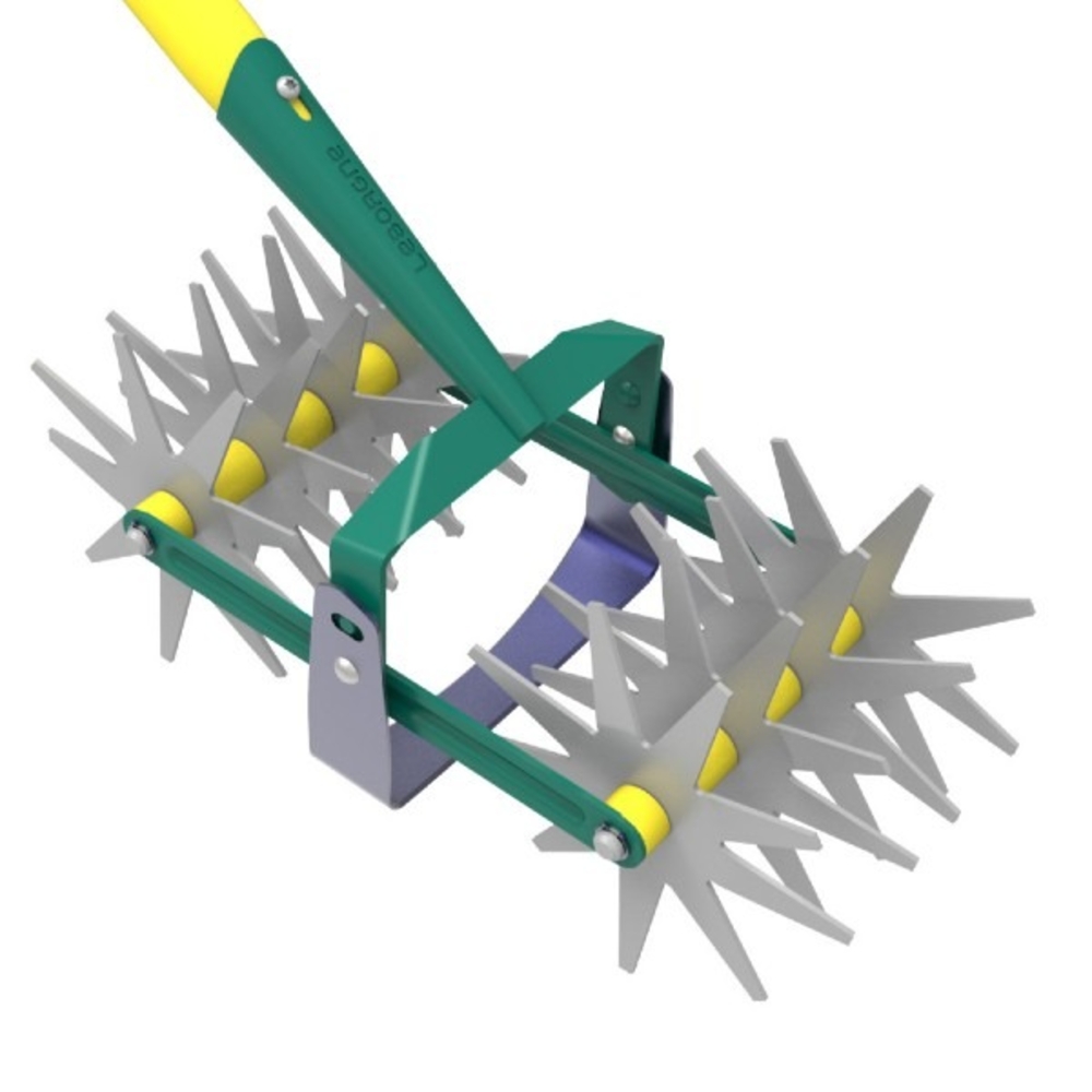 Grattoir oscillant double émietteur naturOvert SANS MANCHE - LEBORGNE - 467110