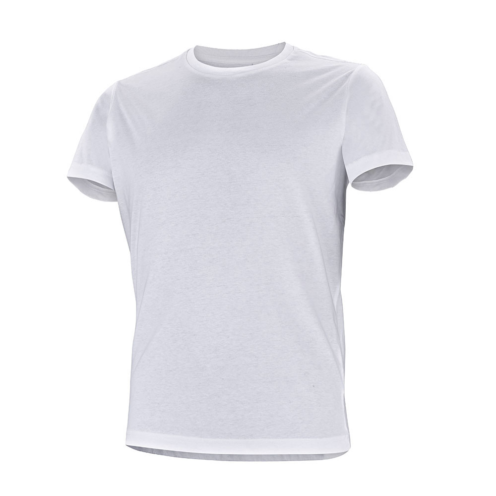TEE-SHIRT A MANCHES COURTES BIO BLANC ARTISAN BTP CEPOVETT - 15-T941-8