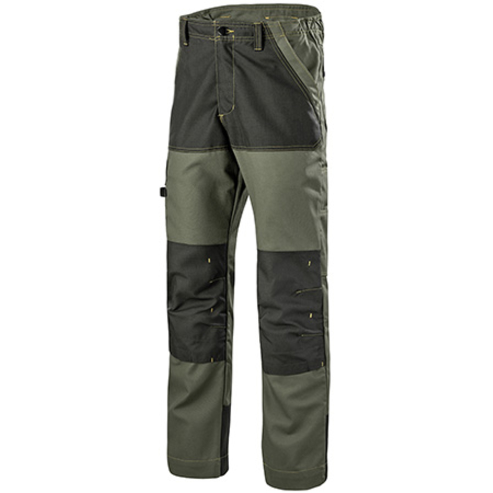 PANTALON RENFORCE CRAFT WORKER BRONZE / NOIR ARTISAN BTP CEPOVETT - 20-9050-9883-2214