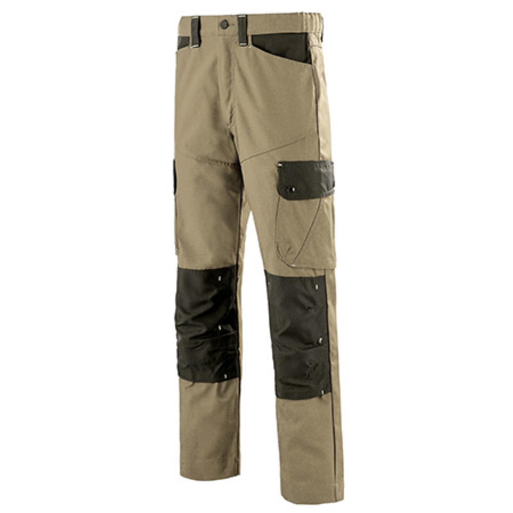 PANTALON CRAFT WORKER SAVANE / NOIR ARTISAN BTP CEPOVETT - 20-9062-9883-1955