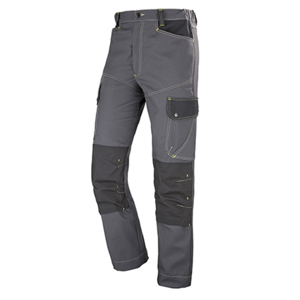 PANTALON CRAFT WORKER GRIS CHARCOAL / NOIR ARTISAN BTP CEPOVETT - 20-9062-9883-657