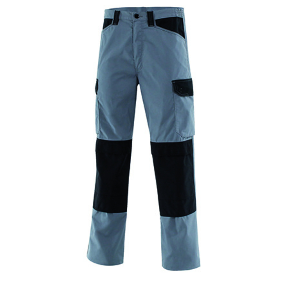PANTALON KARGO PRO LIGHT GRIS GRAPHITE / NOIR ARTISAN BTP CEPOVETT - 20-9069-8053-653