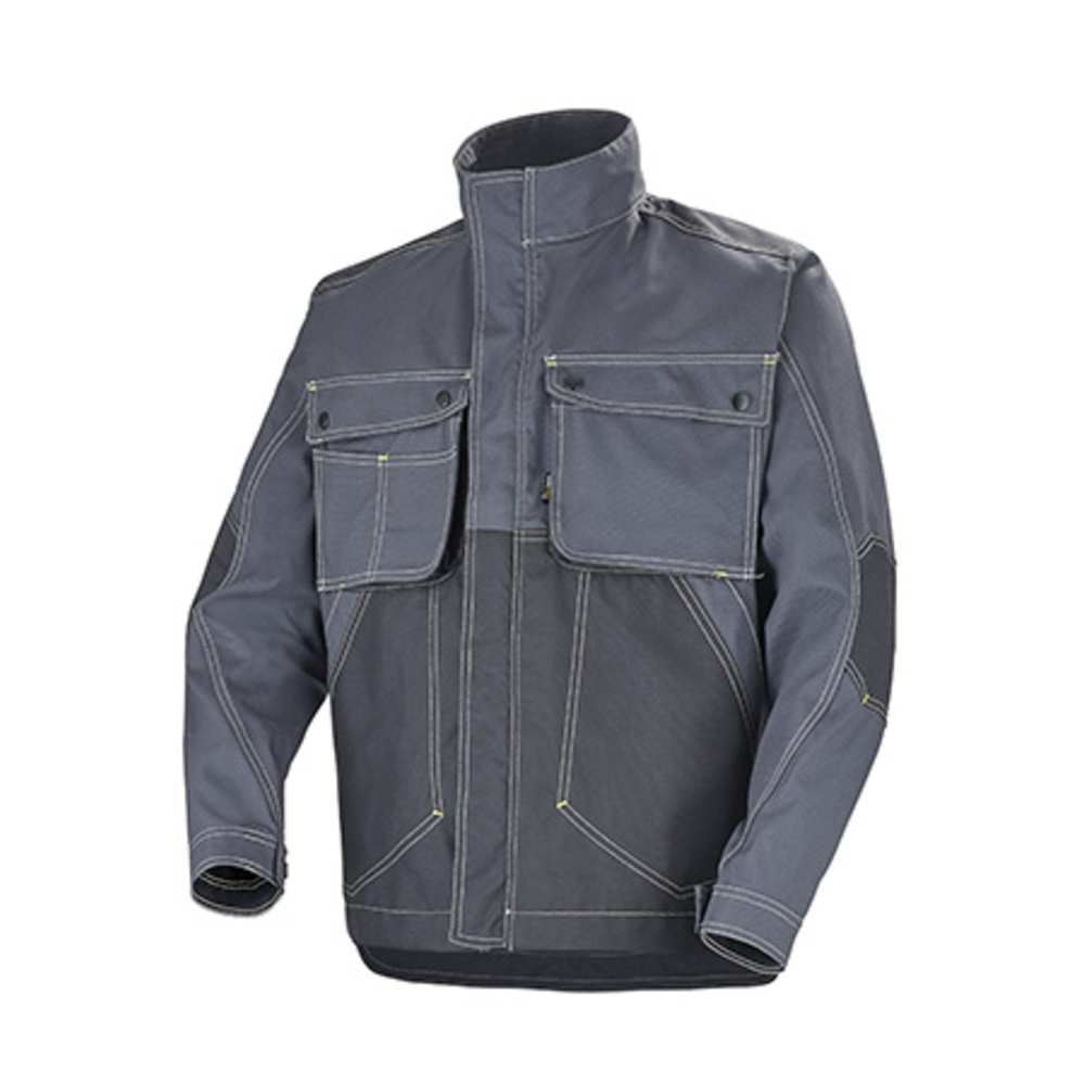 BLOUSON CRAFT WORKER GRIS CHARCOAL / NOIR ARTISAN BTP CEPOVETT - 20-9250-9883-657