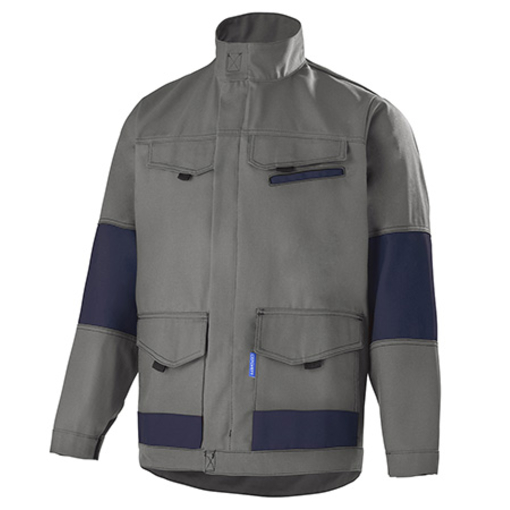 BLOUSON FACITY GRIS CONVOY / NAVY INDUSTRIE CEPOVETT - 20-9279-9035-1957