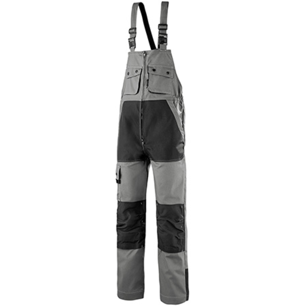 COTTE A BRETELLES CRAFT WORKER GRIS CONVOY / NOIR ARTISAN BTP CEPOVETT - 20-9351-9883-325