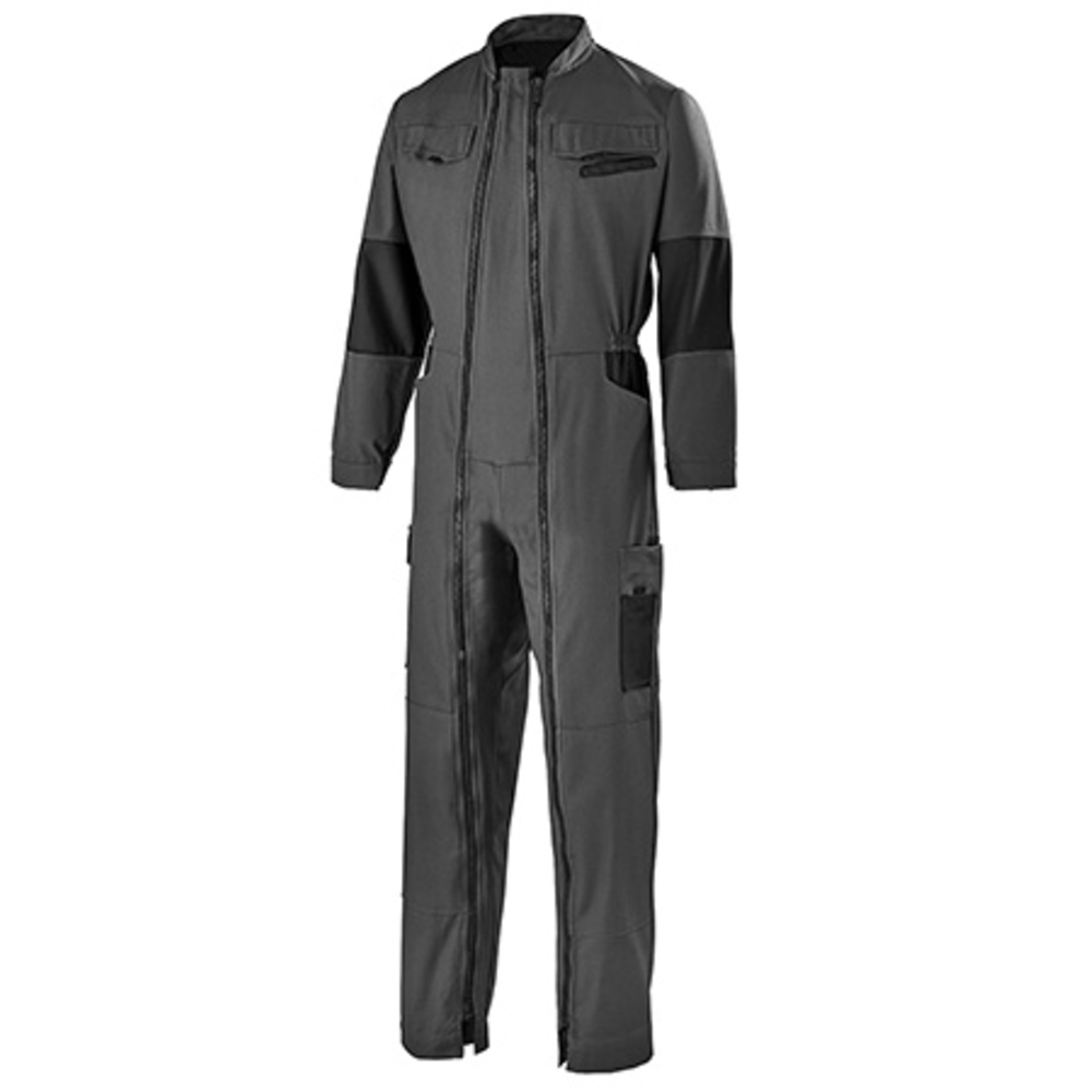 COMBINAISON 2 ZIP FACITY GRIS CHARCOAL / NOIR INDUSTRIE CEPOVETT - 20-9478-9035-657