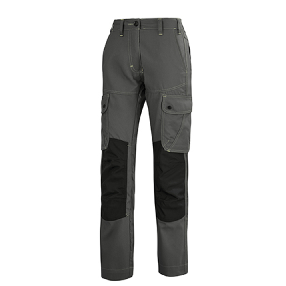 PANTALON FEMME CRAFT WORKER GRIS CHARCOAL / NOIR ARTISAN BTP CEPOVETT - 20-9E54-9883-657