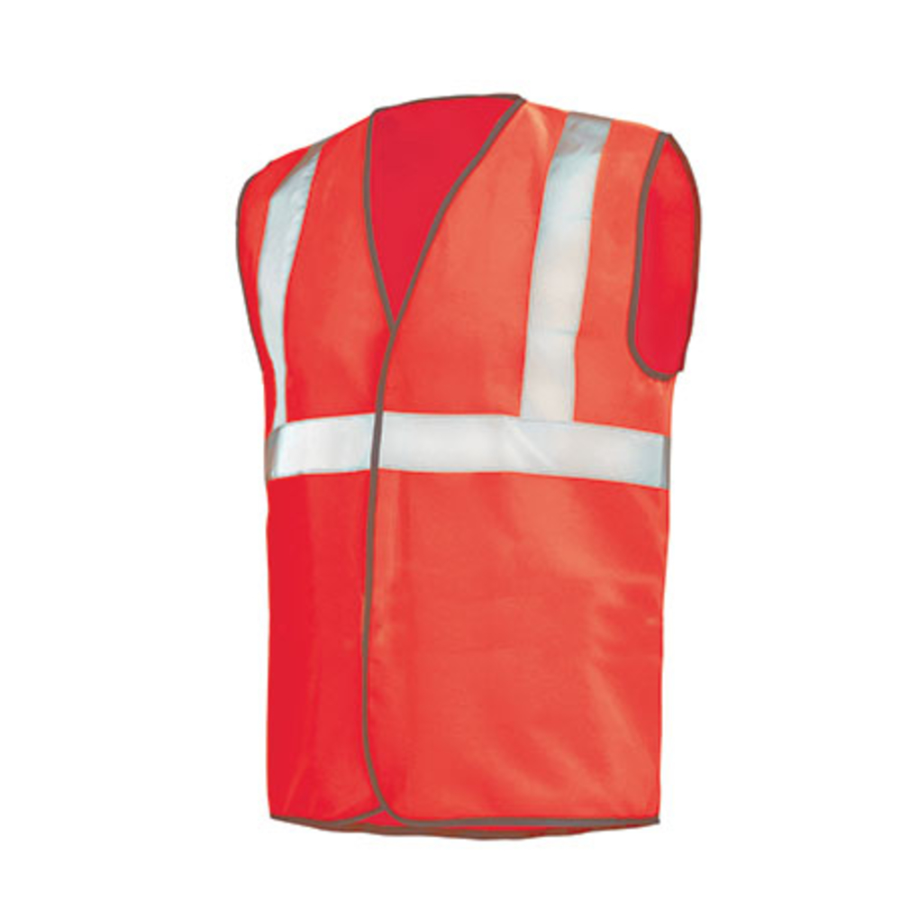 GILET BAUDRIER HV ROUGE FLUO HAUTE VISIBILITE CEPOVETT - 22-9920-800