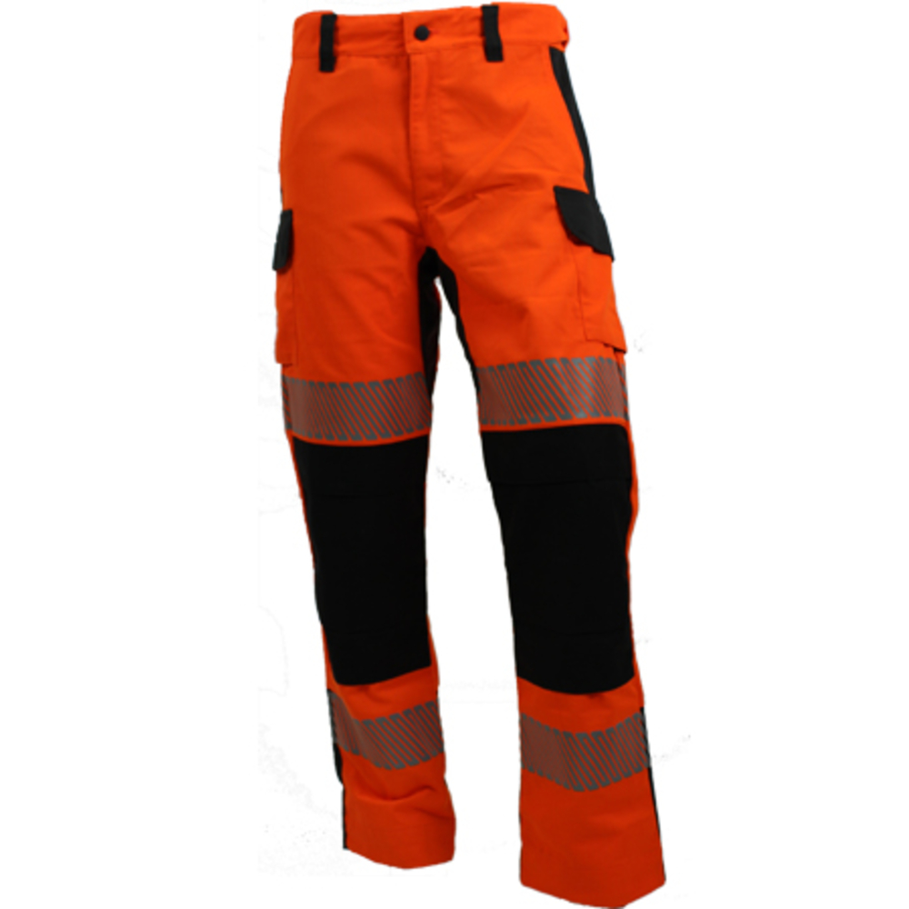 PANTALON FLUO ADVANCED ORANGE FLUO / CHARCOAL HAUTE VISIBILITE CEPOVETT - 22-9B30-8795-ET76-2227