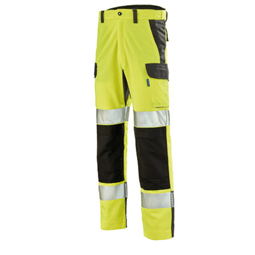 PANTALON FLUO ADVANCED JAUNE FLUO / GRIS CHARCOAL CEPOVETT - 22-9B30-8795-ET76-2272