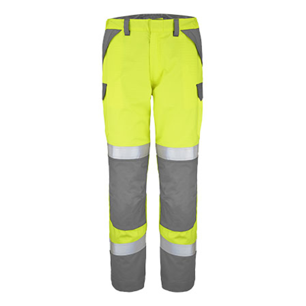 PANTALON ATEX HV 260 XP LINZOR JAUNE FLUO / GRIS ACIER MULTIRISQUES CEPOVETT - 22-9B72-8496-706