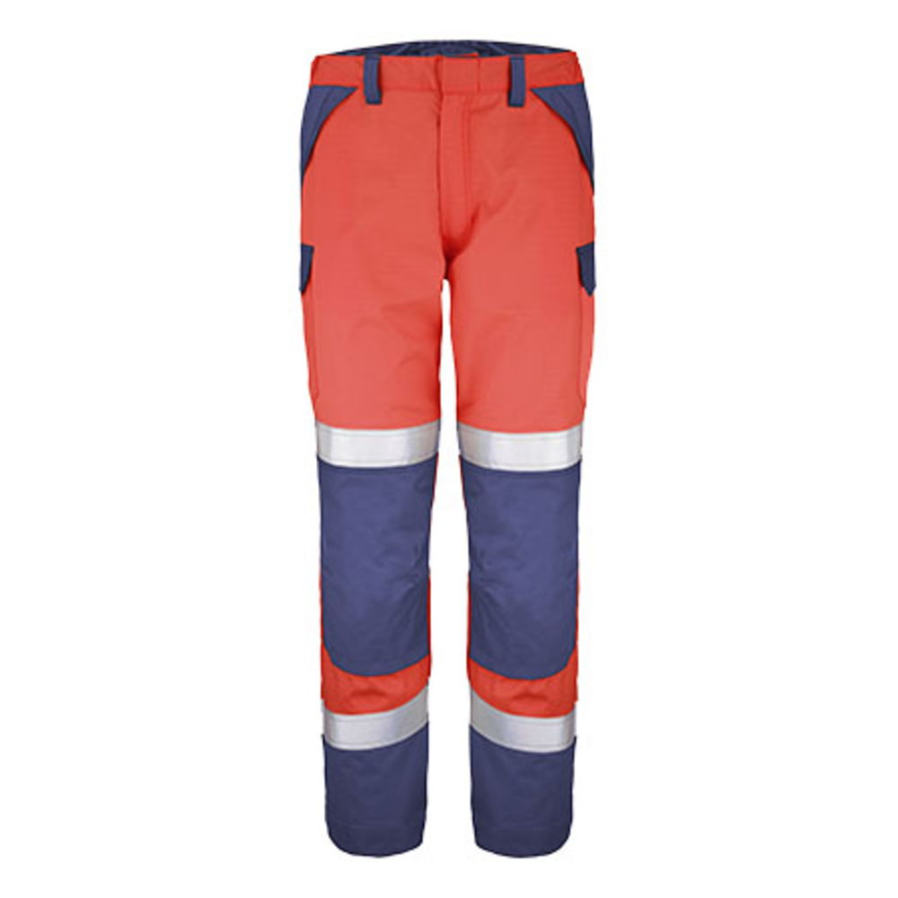 PANTALON ATEX HV 300 XP ESCORIAL ROUGE FLUO / MARINE MULTIRISQUES CEPOVETT - 22-9B72-8505-2002