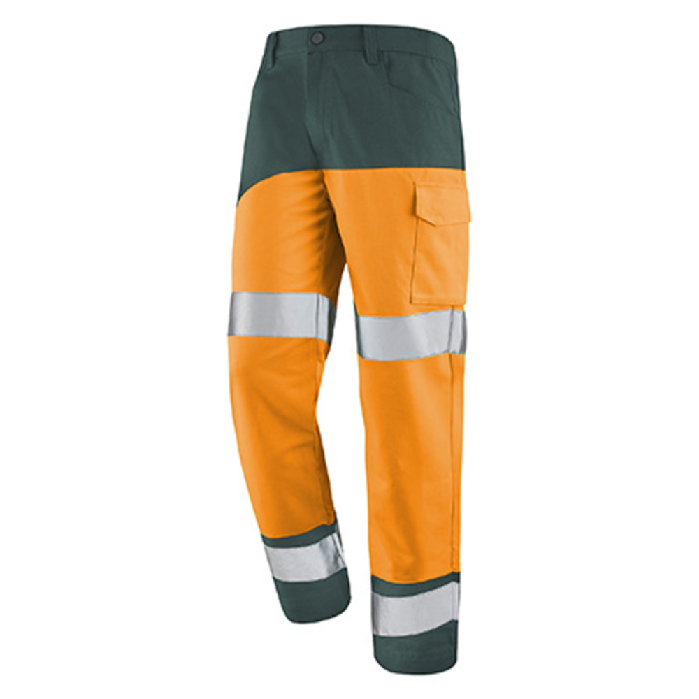 PANTALON FLUO SAFE XP ORANGE FLUO / VERT US HAUTE VISIBILITE CEPOVETT - 22-9B86-9570-403