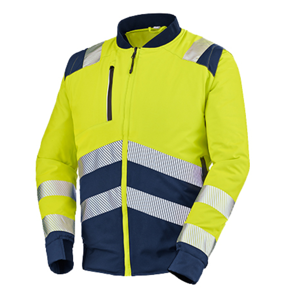 BLOUSON TEDDY ALPILLES JAUNE FLUO / NAVY CEPOVETT - 22-9D02-3041-727