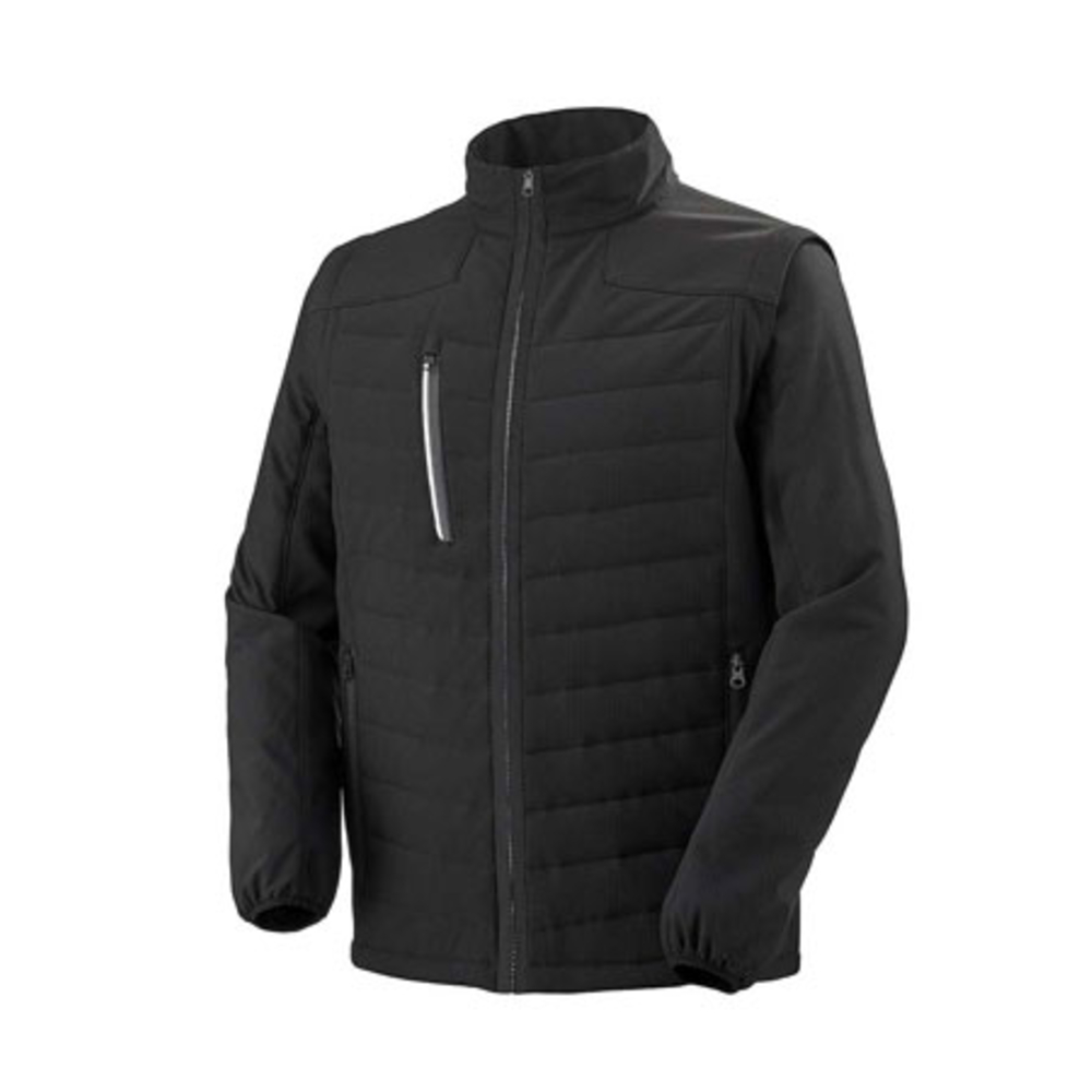 VESTE HYBRIDE CARPATES NOIR INTEMPERIES CEPOVETT - 22-9D12-3041-110
