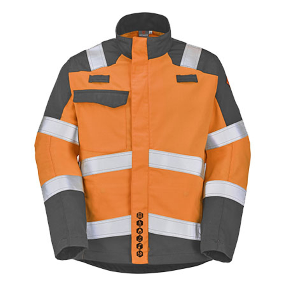 BLOUSON ATEX HV 300 XP ABRA ORANGE FLUO / GRIS CHARCOAL MULTIRISQUES CEPOVETT - 22-9D72-8505-2227