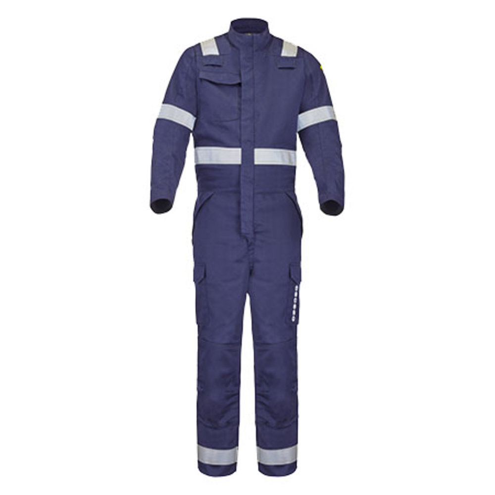 COMBINAISON ATEX REFLECT 320 XP OUDINA BLEU MARINE MULTIRISQUES CEPOVETT - 22-9G82-3004-1
