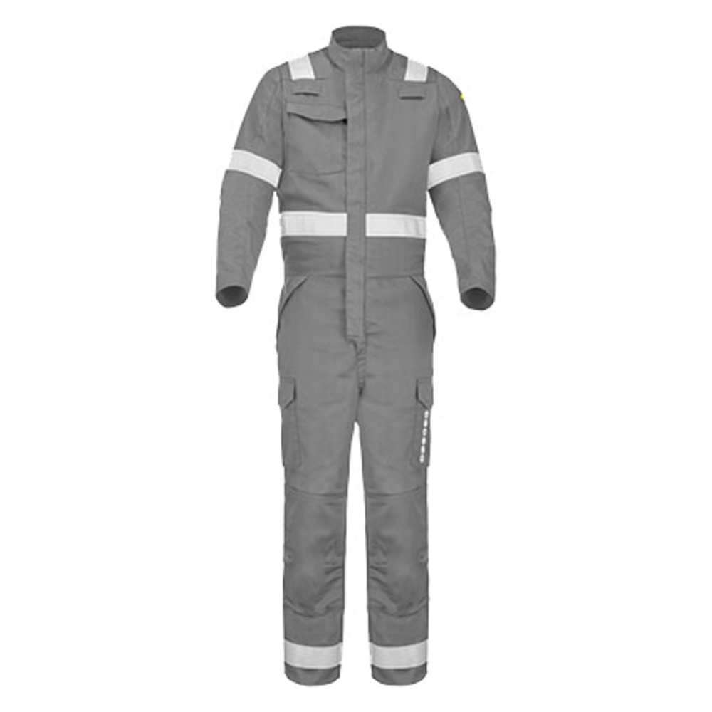 COMBINAISON ATEX REFLECT 320 XP OUDINA GRIS ACIER MULTIRISQUES CEPOVETT - 22-9G82-3004-6