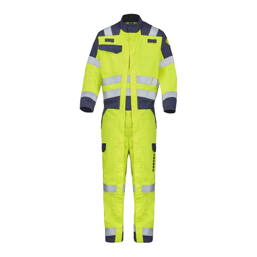COMBINAISON 2 ZIP ATEX HV 320 XP NEVADO JAUNE FLUO/MARINE CEPOVETT - 22-9J72-3004-701