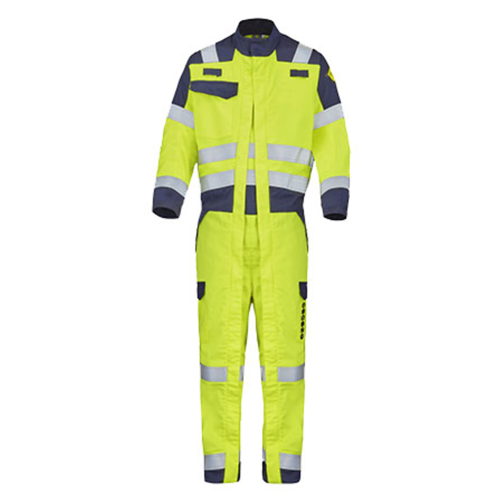 COMBINAISON 2 ZIP ATEX HV 260 XP PANIRI JAUNE FLUO / MARINE CEPOVETT - 22-9J72-8496-701