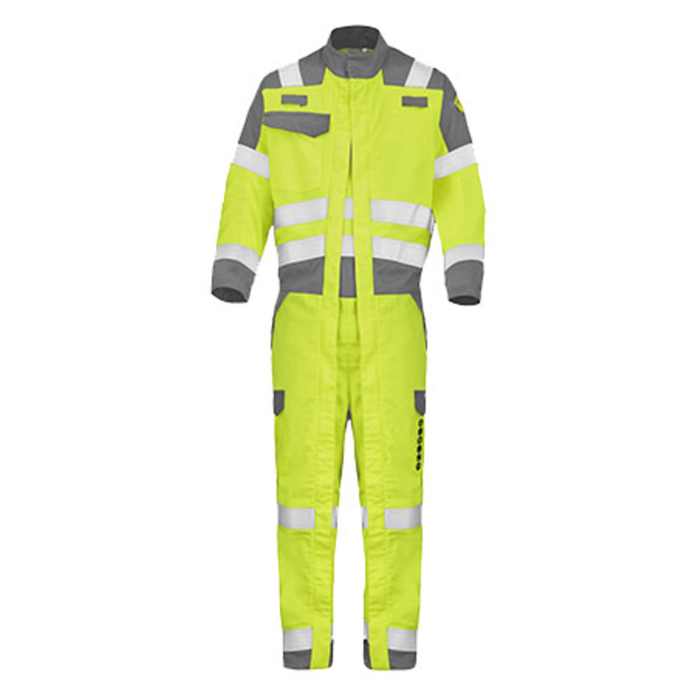 COMBINAISON 2 ZIP ATEX HV 260 XP PANIRI JAUNE FLUO / GRIS ACIER CEPOVETT - 22-9J72-8496-706