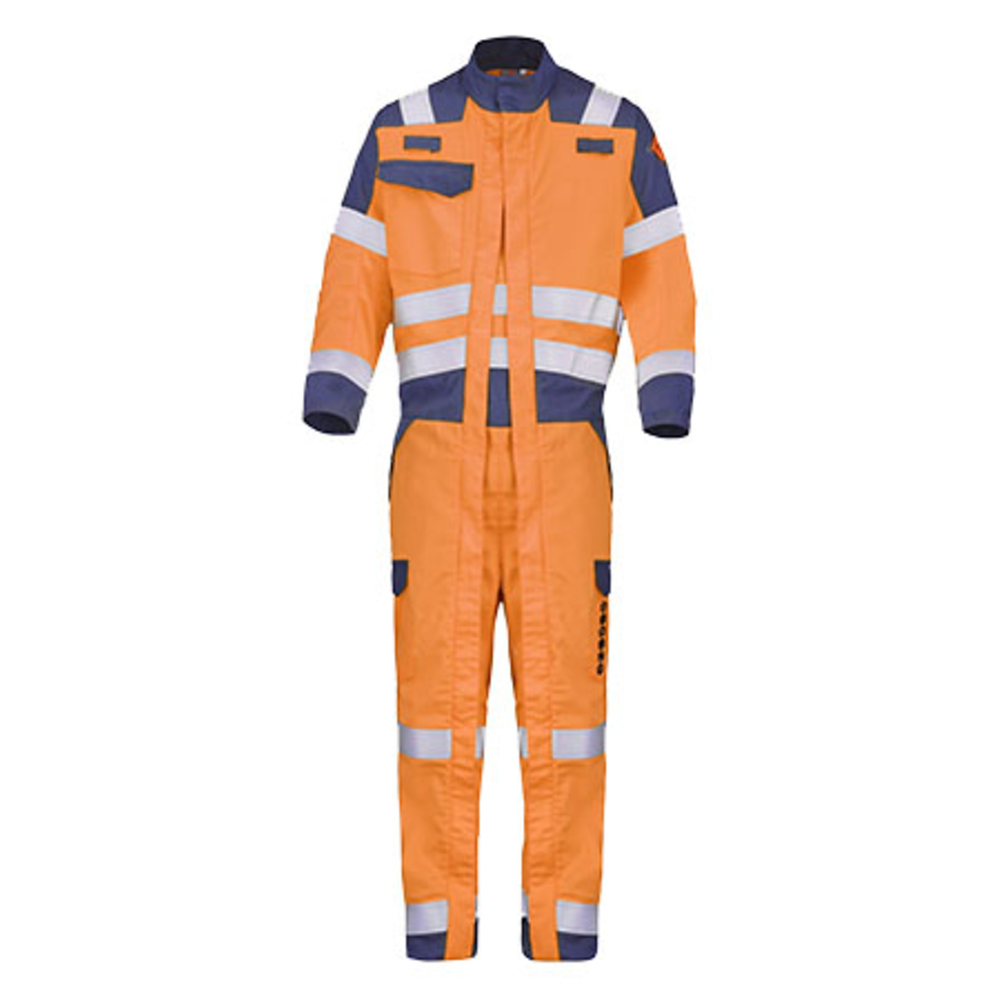 COMBINAISON 2 ZIP ATEX HV 300 XP CONDOR ORANGE FLUO / MARINE CEPOVETT - 22-9J72-8505-404