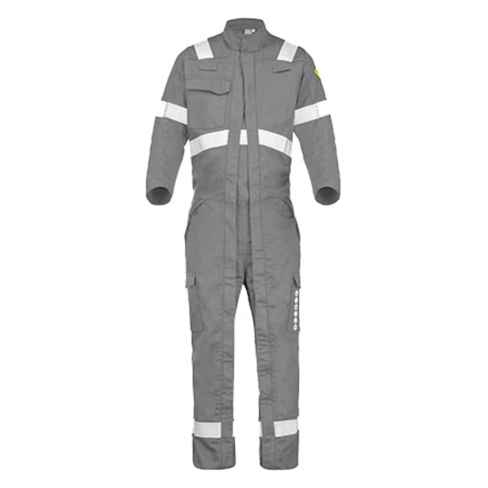 COMBINAISON 2 ZIP ATEX REFLECT 260 XP COLORADO GRIS ACIER MULTIRISQUES CEPOVETT - 22-9J83-8496-6