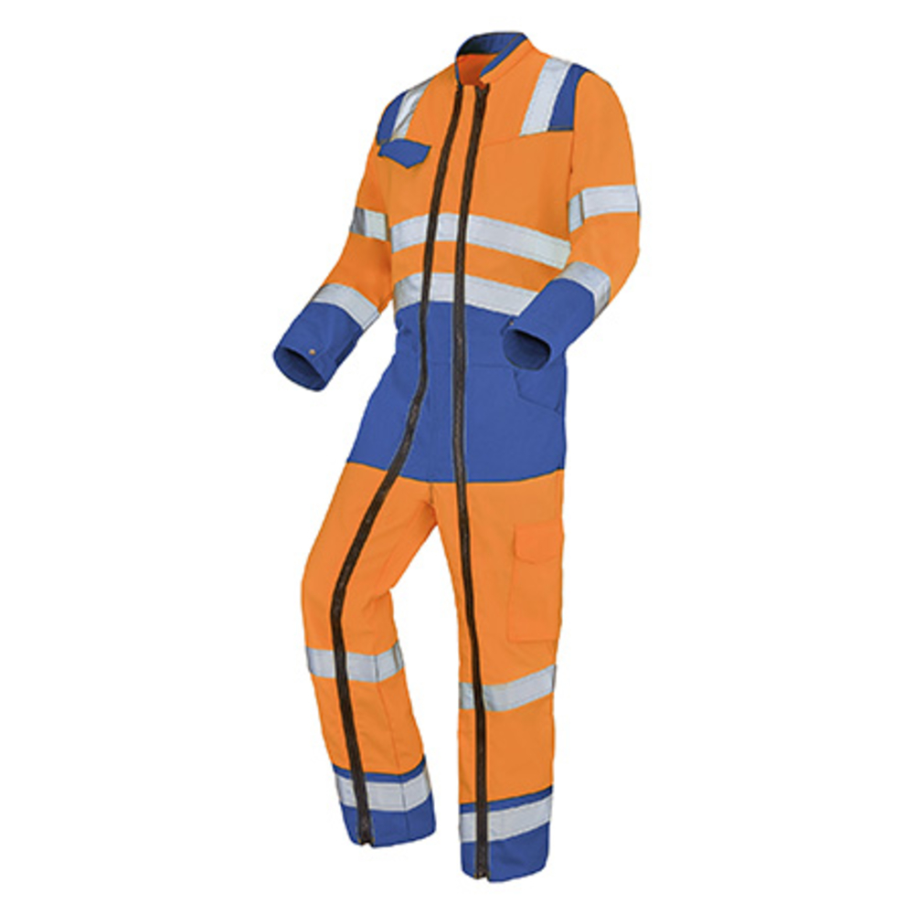 COMBINAISON 2 ZIP FLUO SAFE XP ORANGE FLUO / BUGATTI HAUTE VISIBILITE CEPOVETT - 22-9J86-9570-402