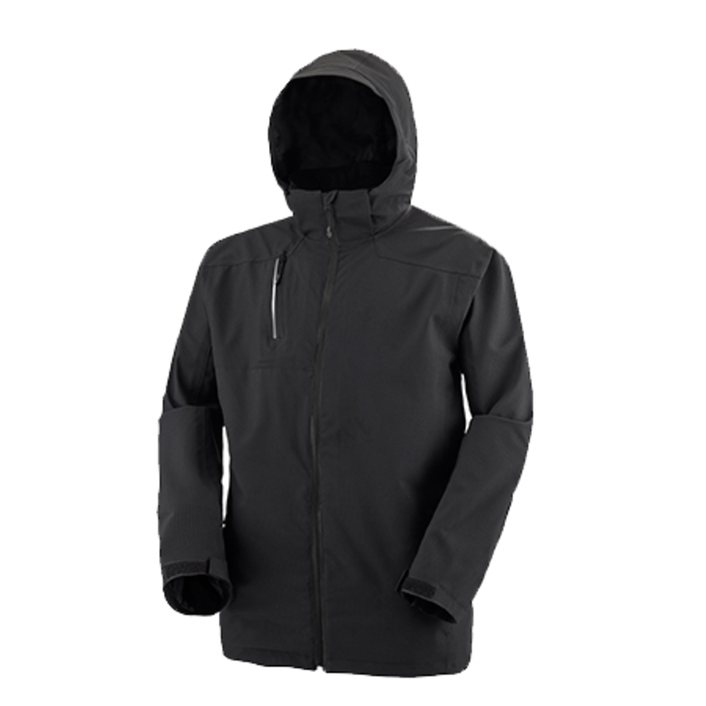 PARKA COQUE KYRILL NOIR INTEMPERIES CEPOVETT - 22-9P12-3038-110