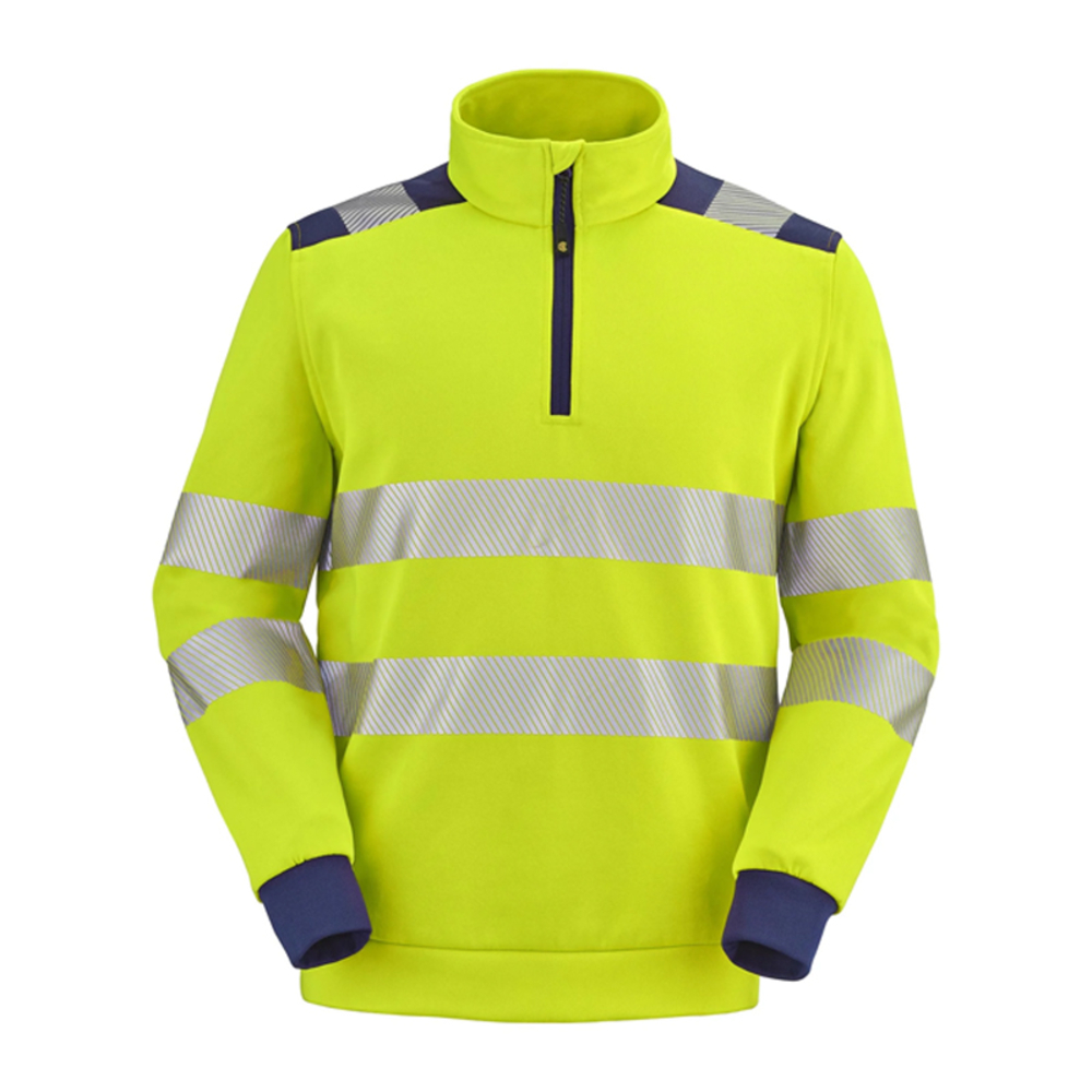 SWEAT HV FLUO SAFE XP JACKHAMMER JAUNE FLUO/MARINE CEPOVETT - 22-9S10-701