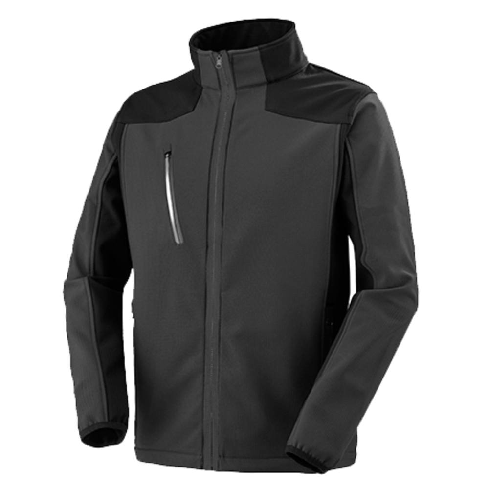 SOFTSHELL CAUCASE GRIS CHARCOAL/NOIR CEPOVETT - 22-9S12-3042-657