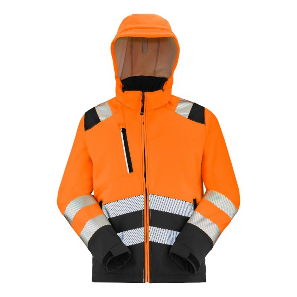 VESTE SOFTSHELL TATRAS XP ORANGE FLUO / NOIR - CEPOVETT - 22-9S22PI-2073