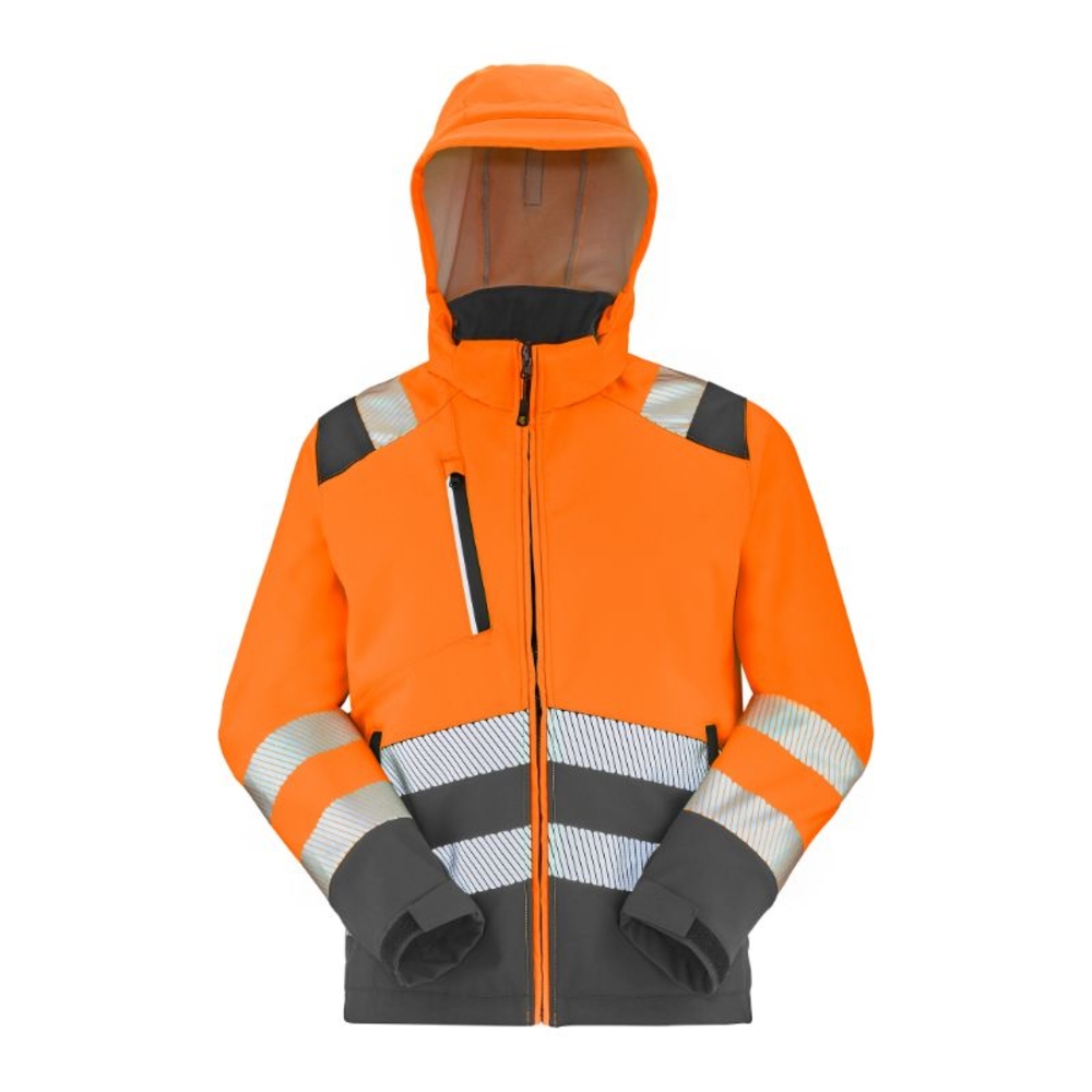 VESTE SOFTSHELL TATRAS XP ORANGE FLUO / GRIS CHARCOAL - CEPOVETT - 22-9S22PI-2227