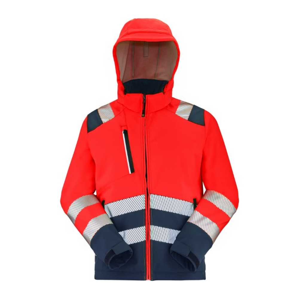 VESTE SOFTSHELL TATRAS XP ROUGE FLUO / NAVY - CEPOVETT - 22-9S22PI-6702