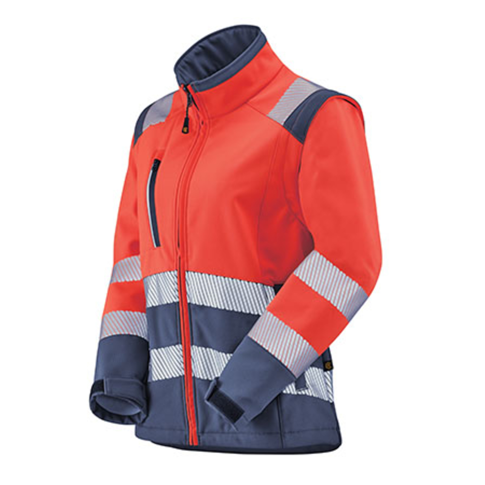SOFTSHELL HV FEMME TIAN ROUGE FLUO / NAVY CEPOVETT - 22-9S30-3042-6702