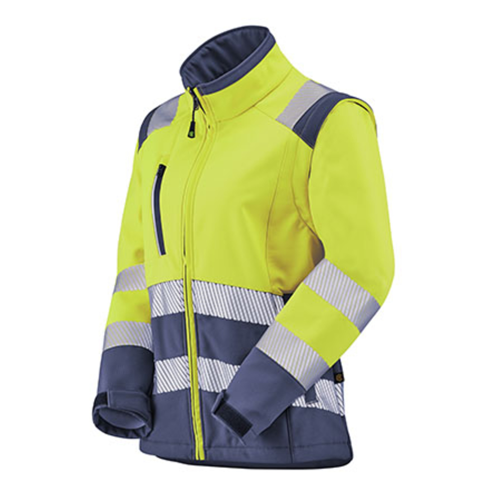 SOFTSHELL HV FEMME TIAN JAUNE FLUO / NAVY CEPOVETT - 22-9S30-3042-727