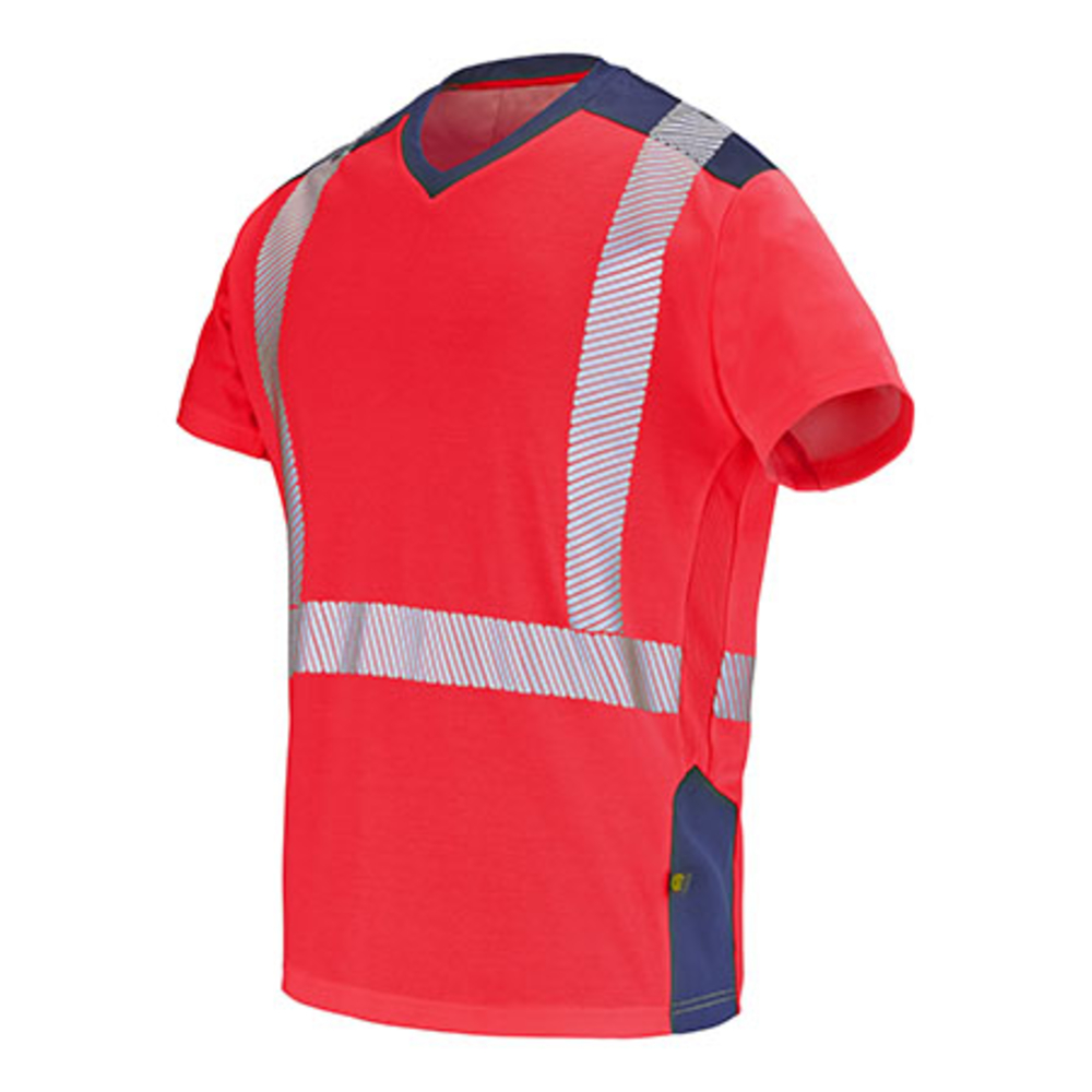 T-SHIRT MANCHES COURTES FLUO SAFE XP GHARBI CEPOVETT - 22-9T84-2002