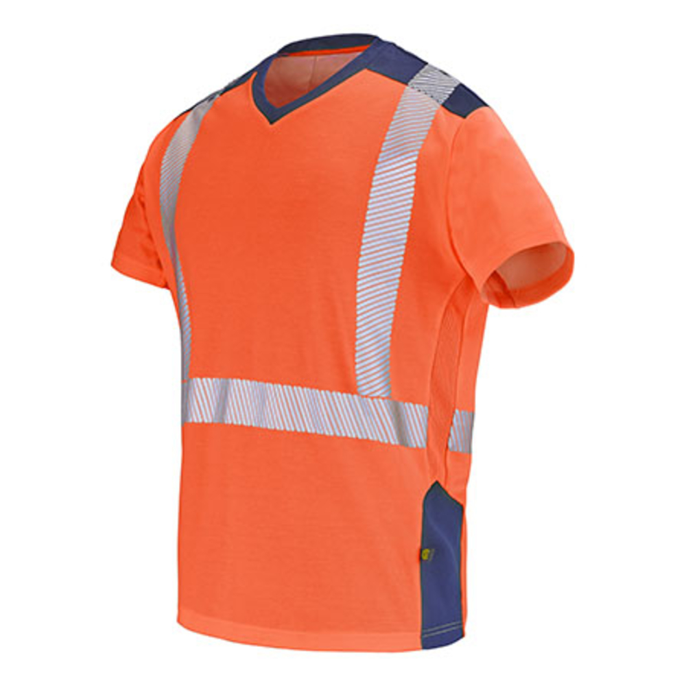 T-SHIRT MANCHES COURTES FLUO SAFE XP GHARBI CEPOVETT - 22-9T84-404